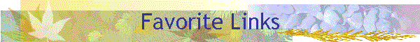 Favorite Links
